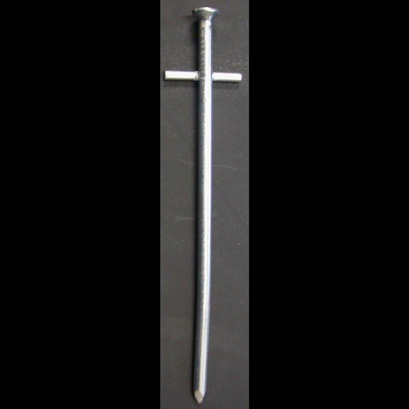 Ocelový kolík Jurek S+R T-tvar 17cm