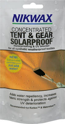 Impregnace Nikwax Tent & Gear Solarproof 150 ml. Concentrate