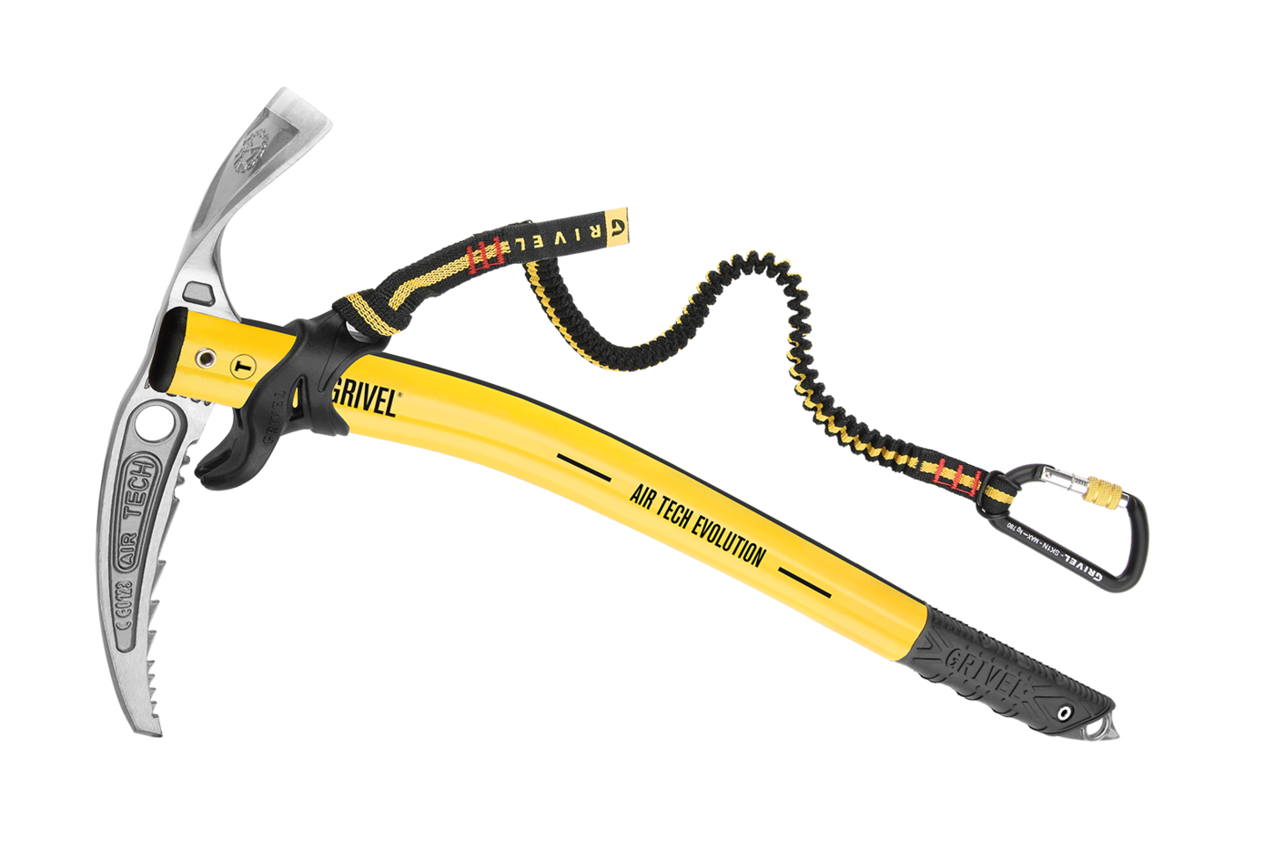 Cepín Grivel Air Tech Evo 58 cm Slider + SSpring+ Lopatka Yellow