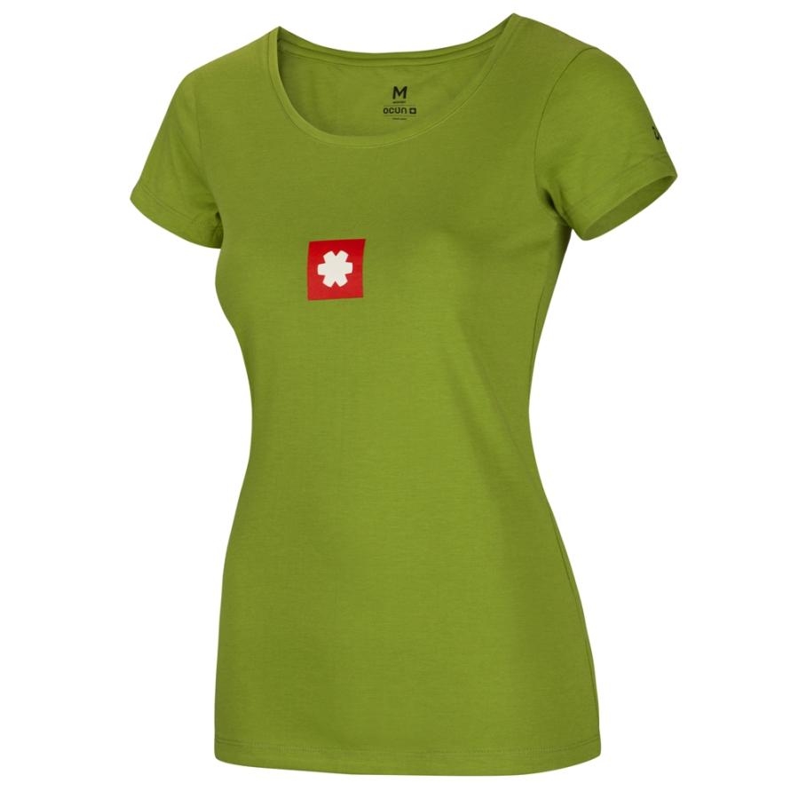Dámské Tričko Ocun Logo T Barva: Pond Green, Velikost: L