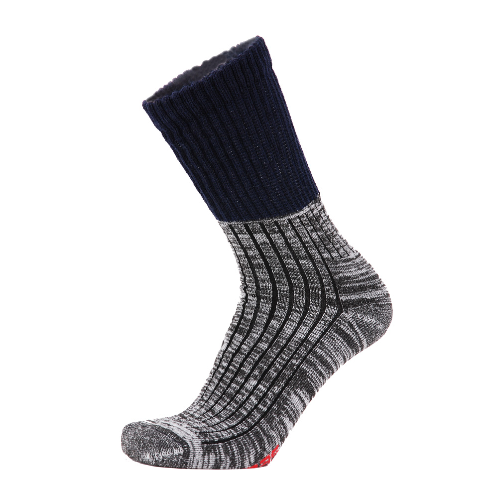 Ponožky Duras Toba Merino Anthracite - Blue Velikost: 38 - 40