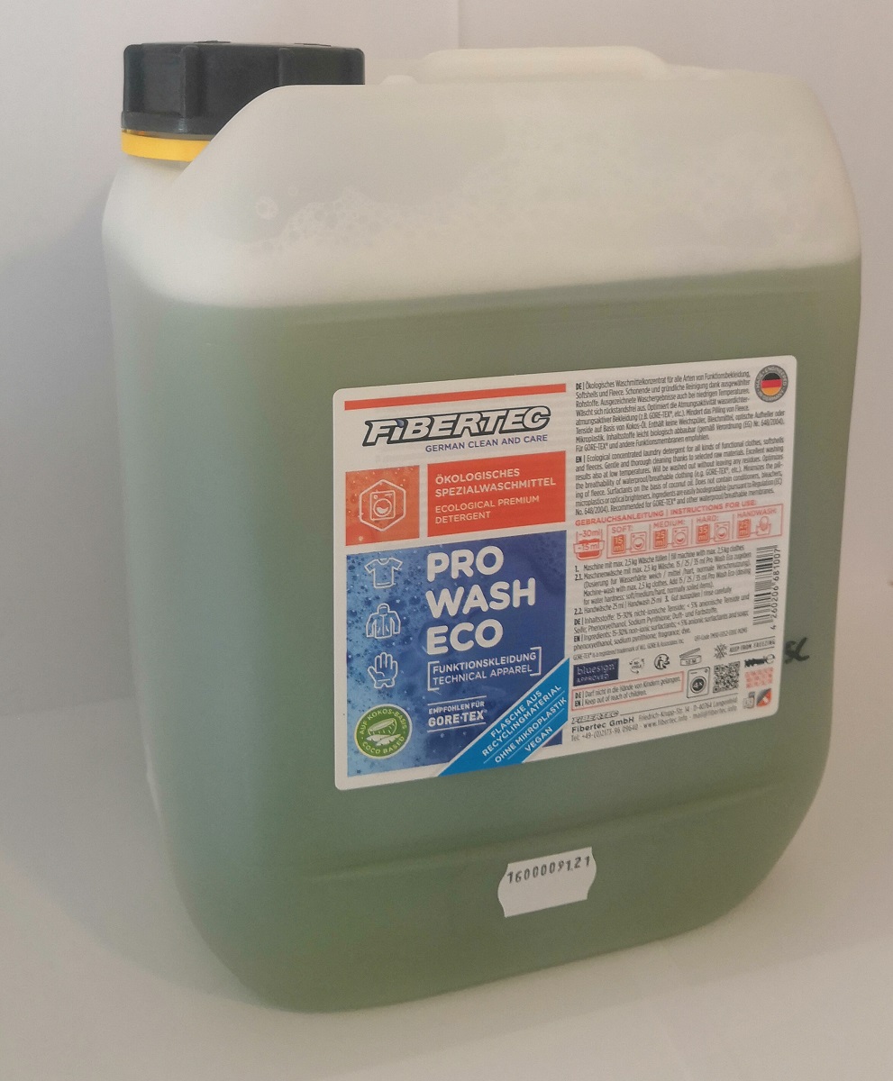 Prací prostředek Fibertec Pro Wash Eco 5000 ml.