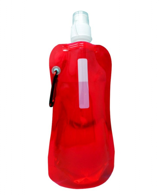 BCB Adventure skládací nápojová lahev 400ml red