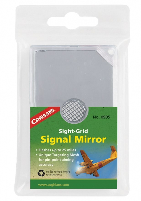 Coghlan´s signalizační zrcátko Sight Grid Signal Mirror