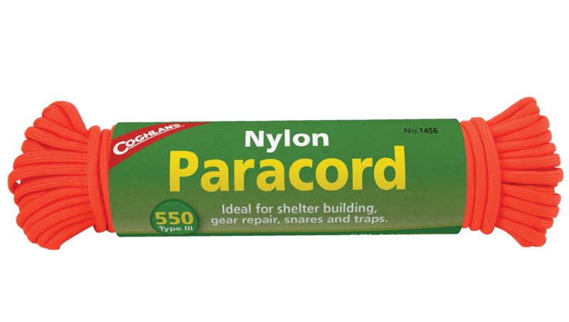 Coghlan´s lano Nylon Paracord 45 kg oranžové