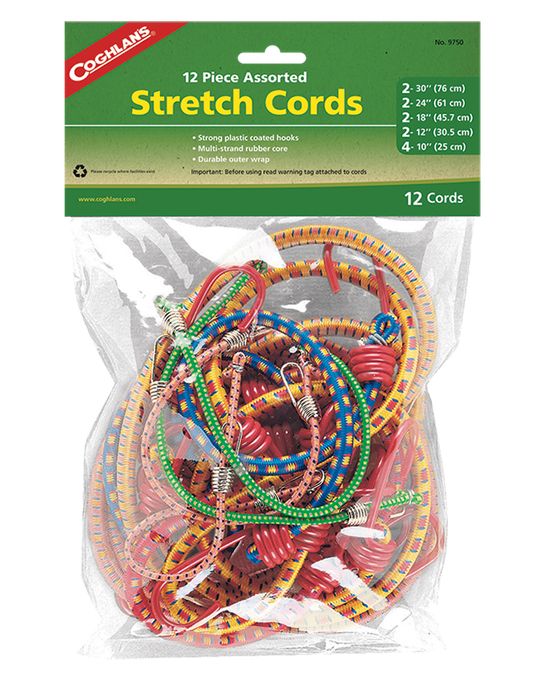 Coghlan´s gumová lana 12 Assorted Stretch Cords