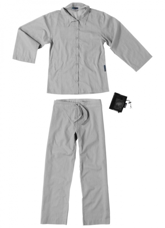 Cocoon dámské pyžamo Insect Shield Travel Pyjama safari grey S