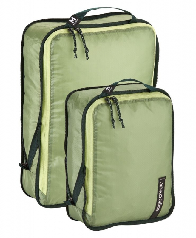 Eagle Creek sada Pack-It Isolate Compress Cube Set S/M mossy gre