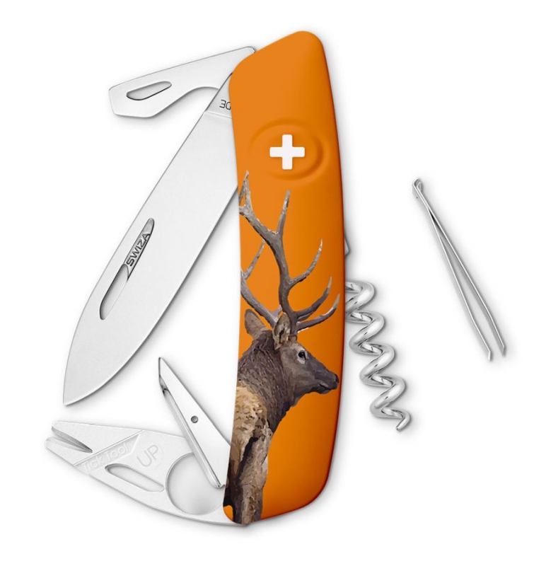 Swiza kapesní nůž TT03 Wildlife Bull Elk
