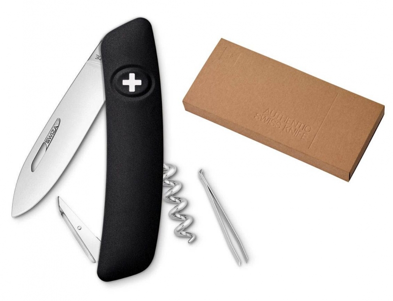 Swiza kapesní nůž D01 Standard black dárkové balení