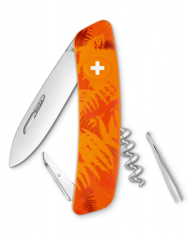 Swiza kapesní nůž D01 Standard Camo Filix orange