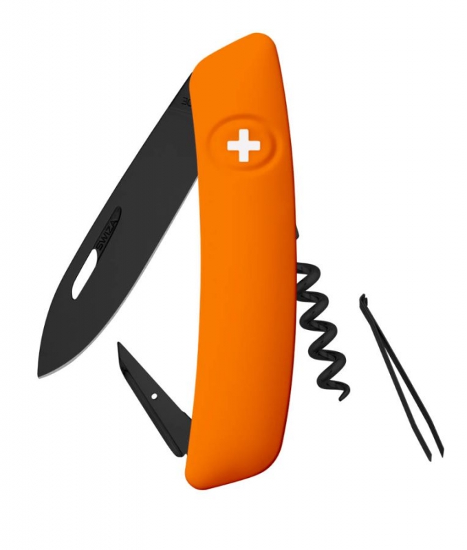 Swiza kapesní nůž D01 Allblack Standard orange