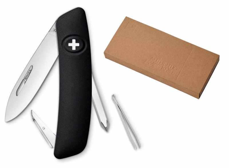 Swiza kapesní nůž D02 Standard black dárkové balení