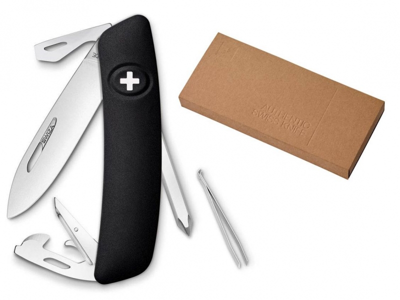Swiza kapesní nůž D04 Standard black dárkové balení