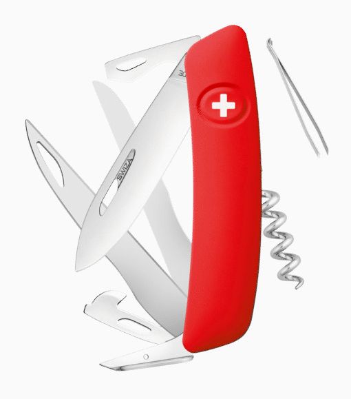 Swiza kapesní nůž D07 Standard red