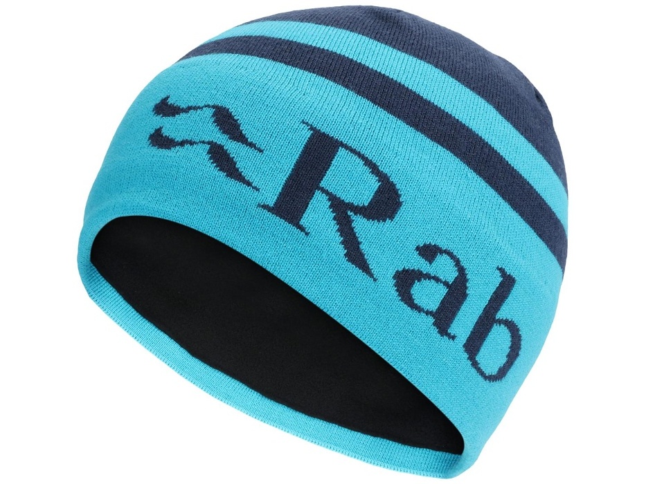 Rab Logo Band Beanie deep ink/aquamarine/DIA čepice