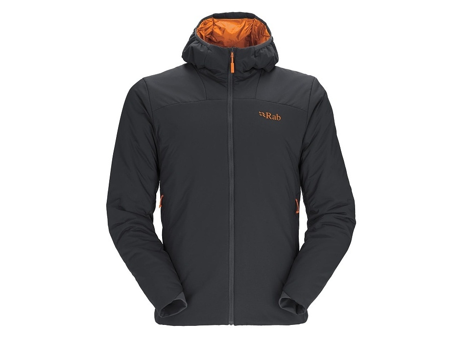 Rab Xenair Alpine Light Jacket ebony (marmalade)/EBM S bunda