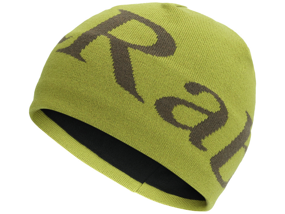 Rab Logo Beanie aspen green/army/ASA čepice