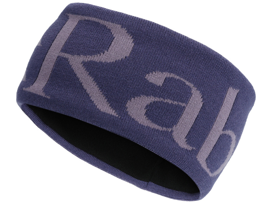 Rab Rab Knitted Logo Headband patriot blue/PTB ONE čelenka