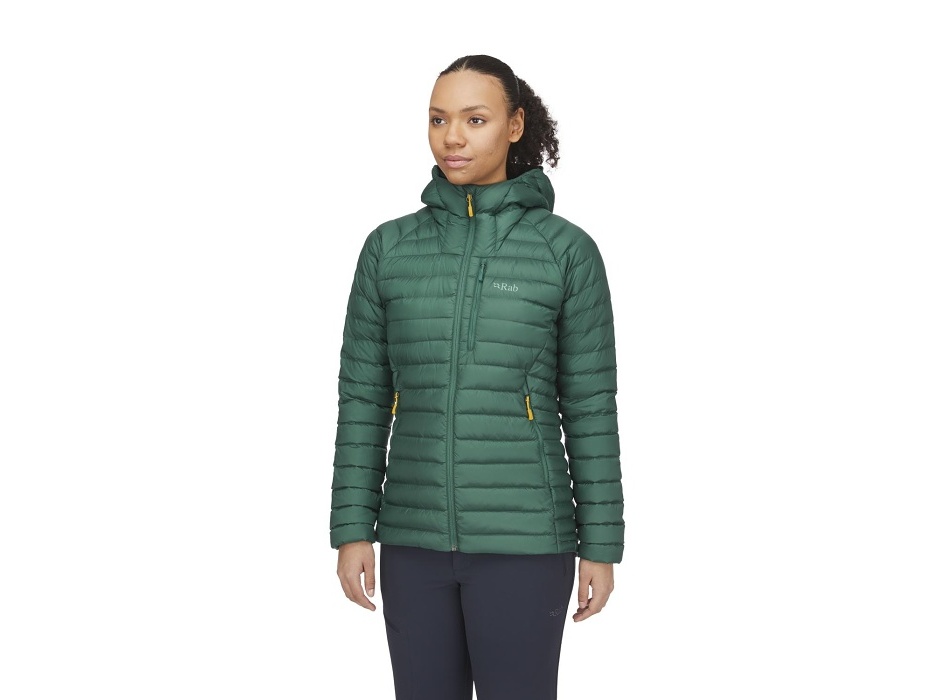 Rab Microlight Alpine Long Jacket Women's green slate/GNS M bunda