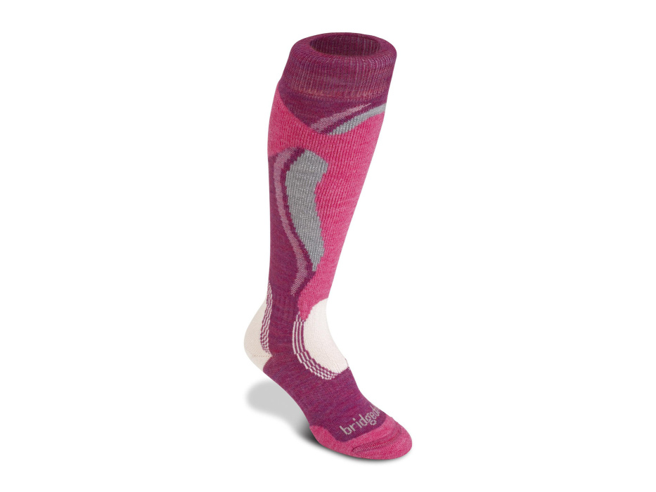 Bridgedale Control Fit Midweight Women's raspberry/pink/311 S ponožky