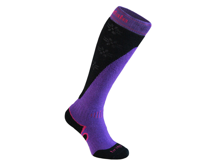 Bridgedale Mountain Women's purple/black/041 S ponožky