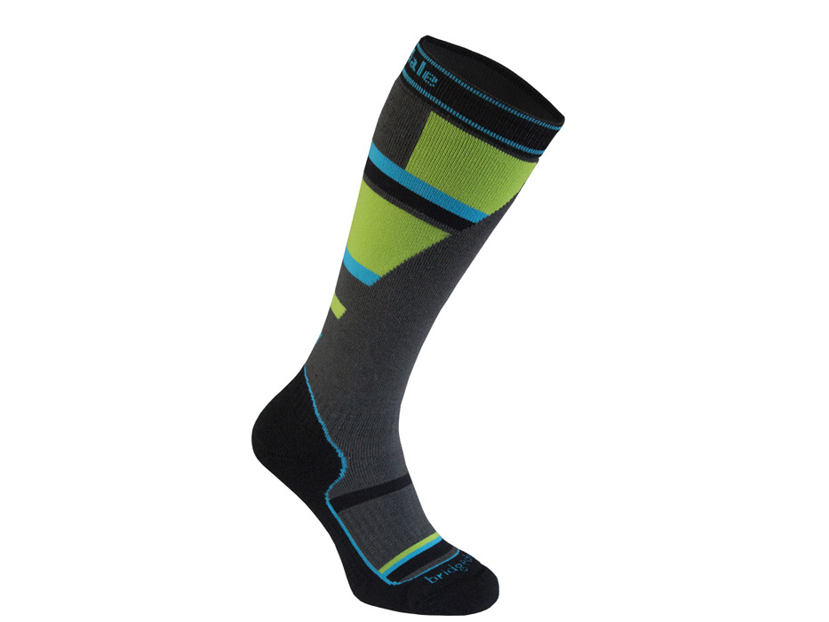 Bridgedale Mountain Junior grey/green/068 XL ponožky