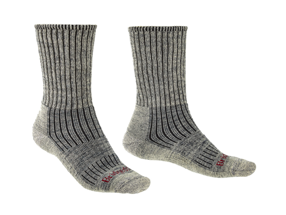 Bridgedale Hike MW MC Boot stone grey/017 L ponožky