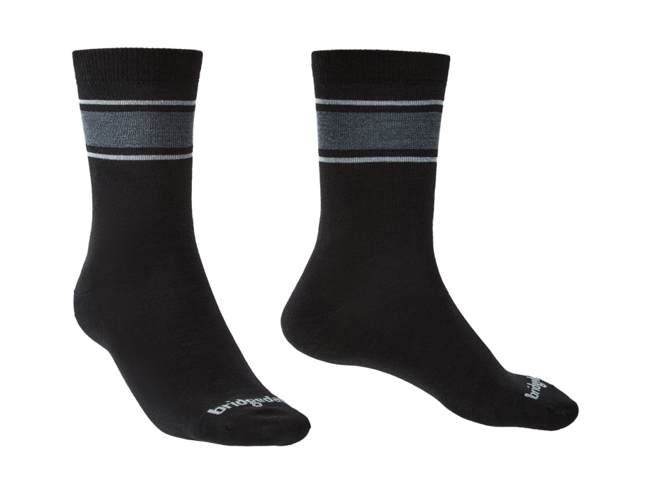 Bridgedale Everyday UL MP Boot black/light grey/035 S ponožky