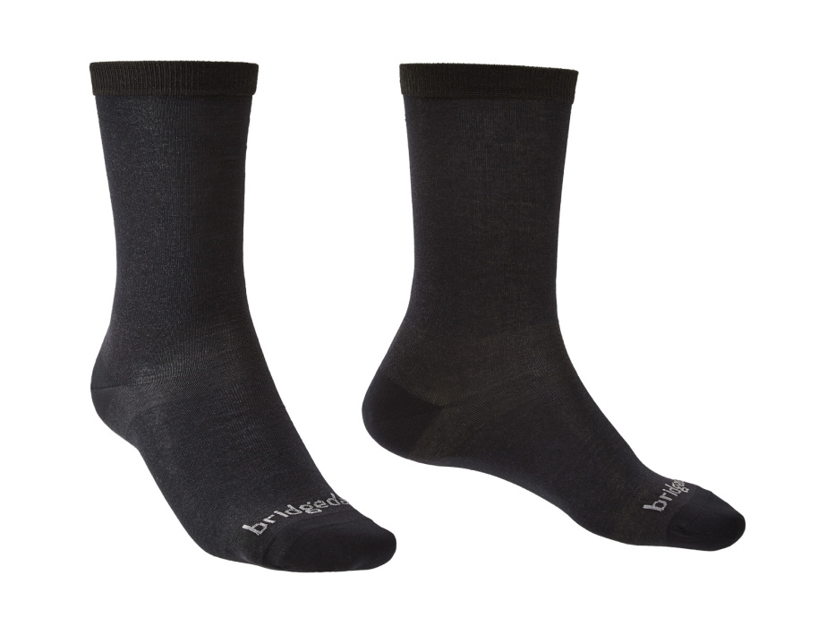 Bridgedale Liner Coolmax Liner Boot x2 black/846 S ponožky