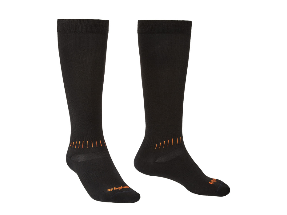 Bridgedale Ski Race black/orange/009 XL ponožky