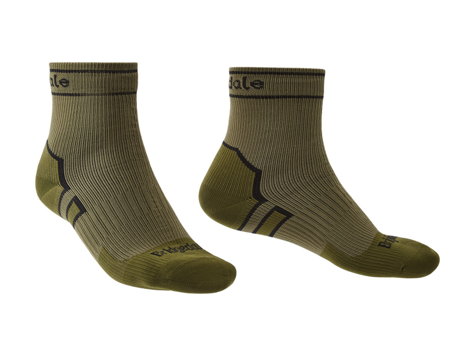 Bridgedale Storm Sock MW Ankle khaki/115 M ponožky