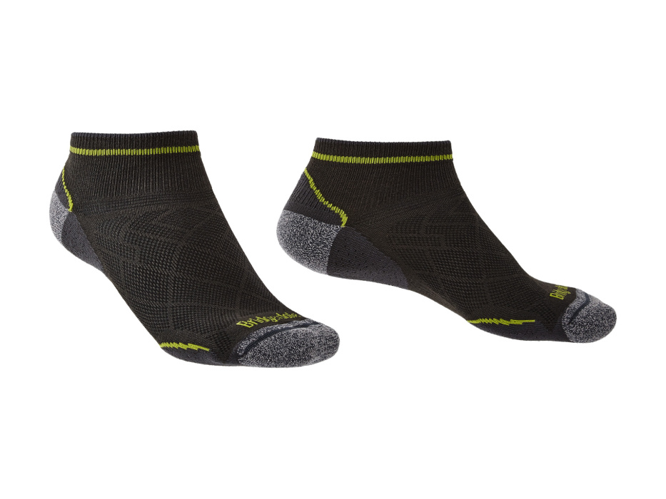 Bridgedale Hike UL T2 CP Low graphite/lime/140 XL ponožky