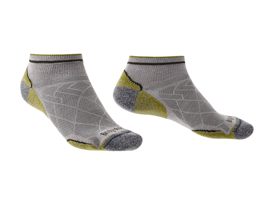 Bridgedale Hike UL T2 CP Low grey/green/068 XL ponožky