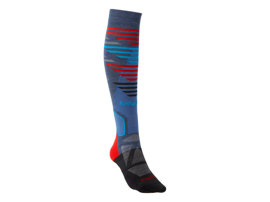 Bridgedale Ski Lightweight blue/black/222 XL ponožky