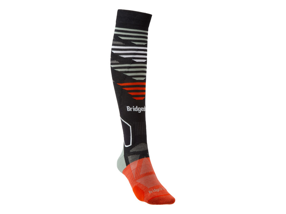 Bridgedale Ski Lightweight graphite/sage/258 S ponožky