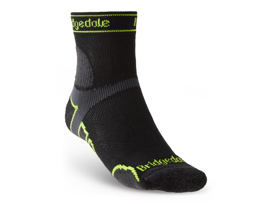 Bridgedale Trail Run LW T2 MS 3/4 Crew black/845 S ponožky