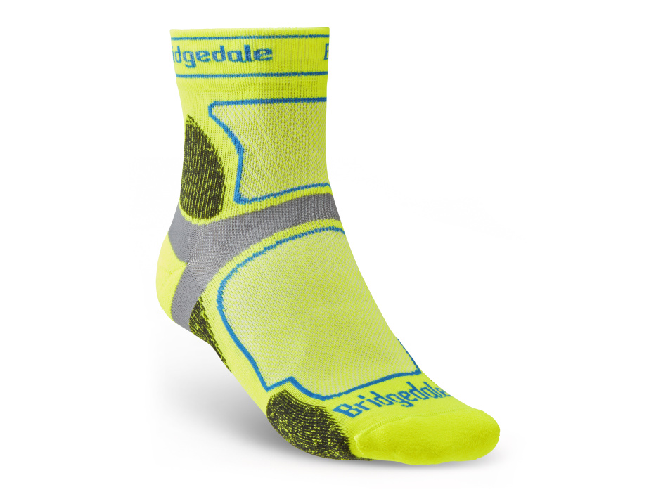 Bridgedale Trail Run UL T2 CS 3/4 Crew yellow/550 S ponožky