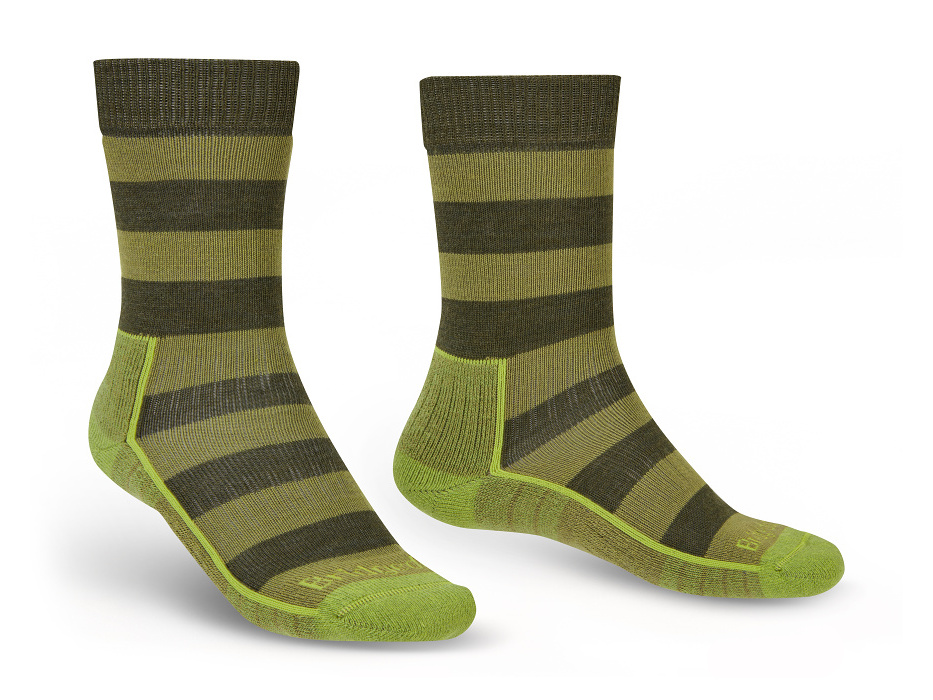 Bridgedale Hike LW MP Boot green/dark green/106 S ponožky