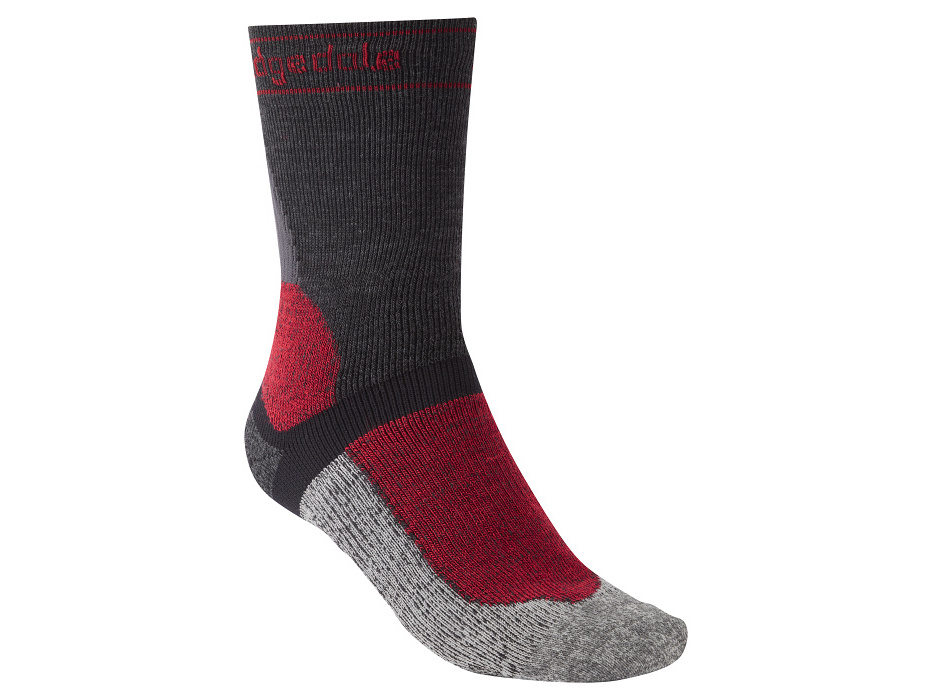 Bridgedale MTB Winter T2 MS Boot graphite/red/223 S ponožky