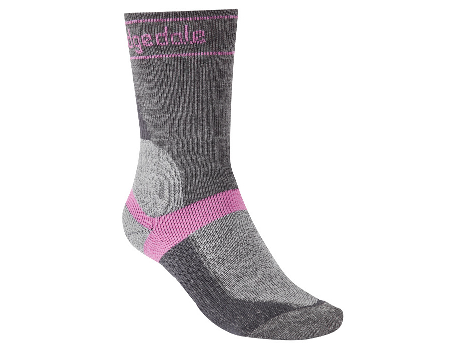 Bridgedale MTB Winter T2 MS Boot Women's grey/pink/823 M ponožky