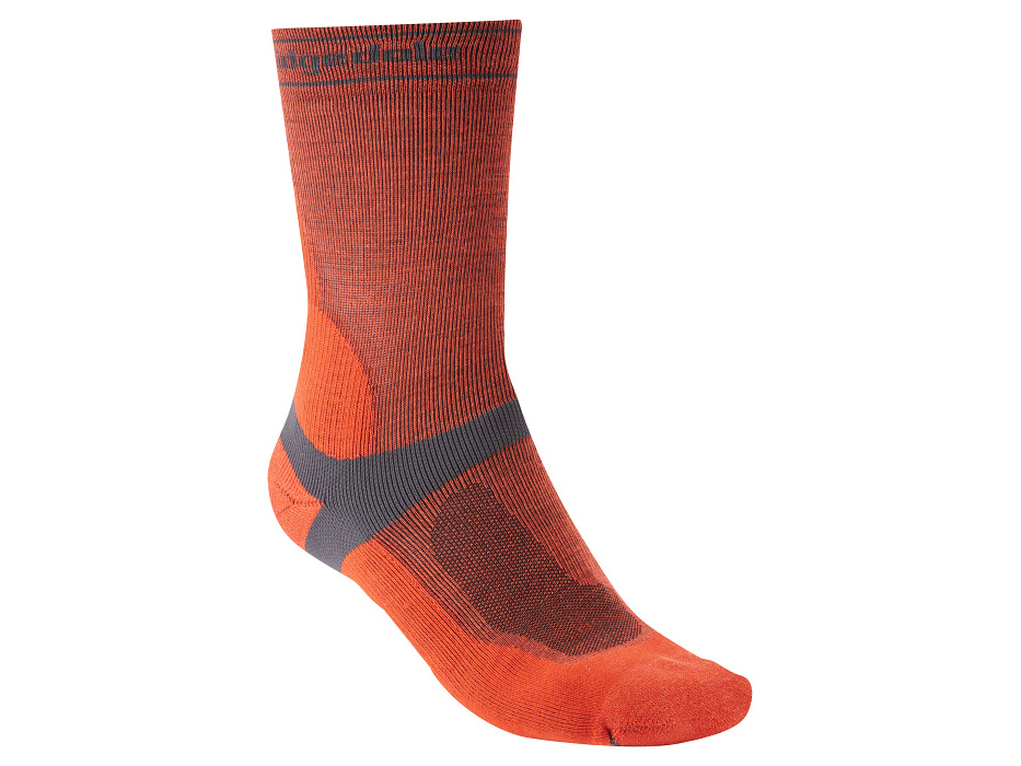 Bridgedale MTB MidSeason T2 MS Boot orange/575 S ponožky