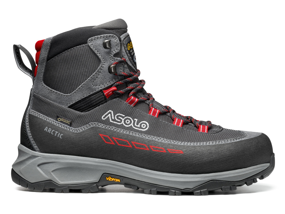Asolo Arctic GV MM grey/gunmetal/red/A176 7,5 obuv