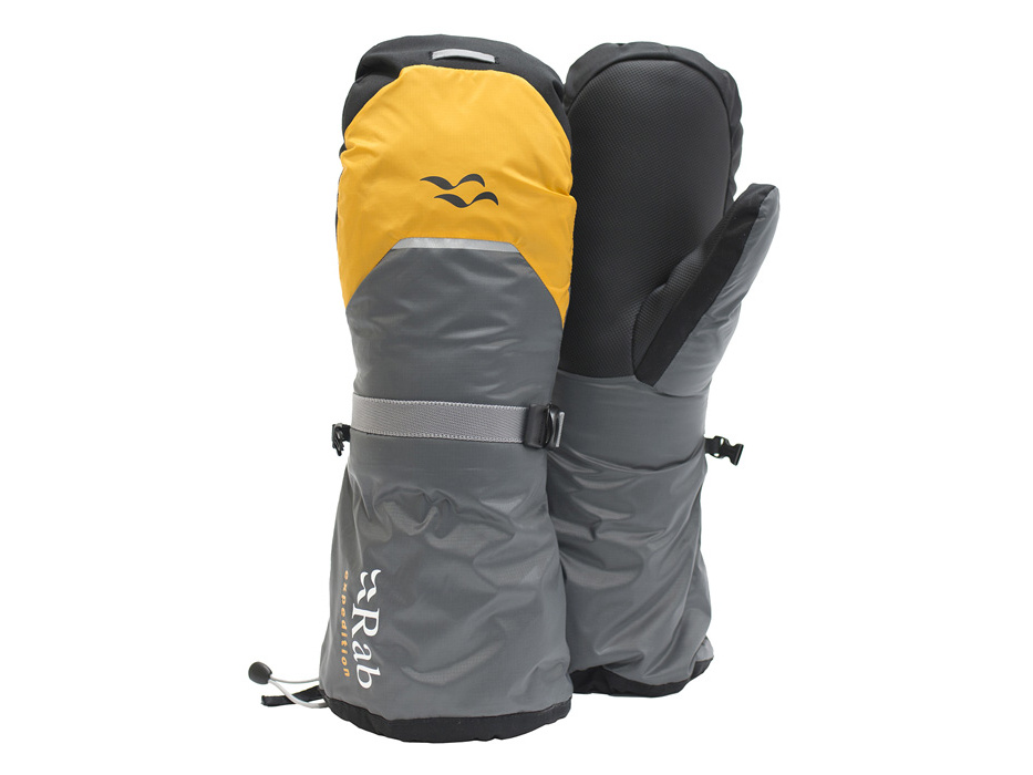 Rab Expedition 8000 Mitts gold/GO L rukavice