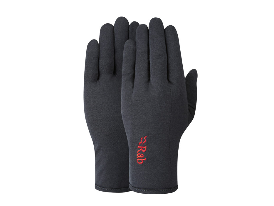 Rab Merino+ 160 Glove ebony/EB L rukavice