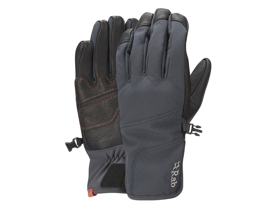 Rab Alpine Glove black/BL L rukavice