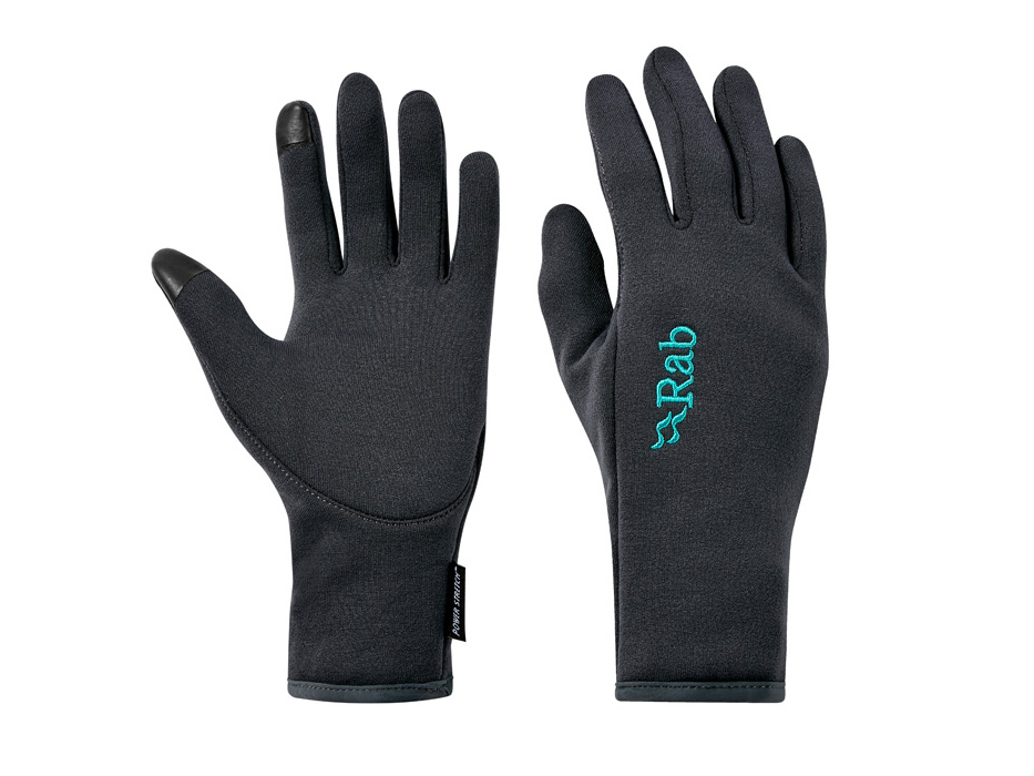 Rab Power Stretch Contact Glove Women's beluga/BE M rukavice