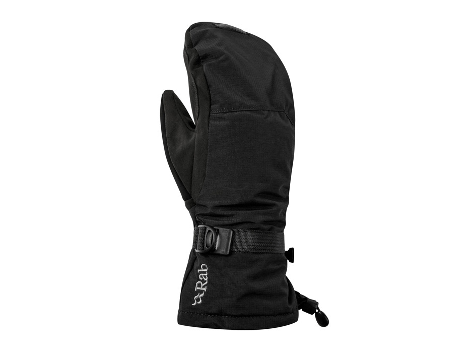 Rab Storm Mitt 2018 black/BL S rukavice