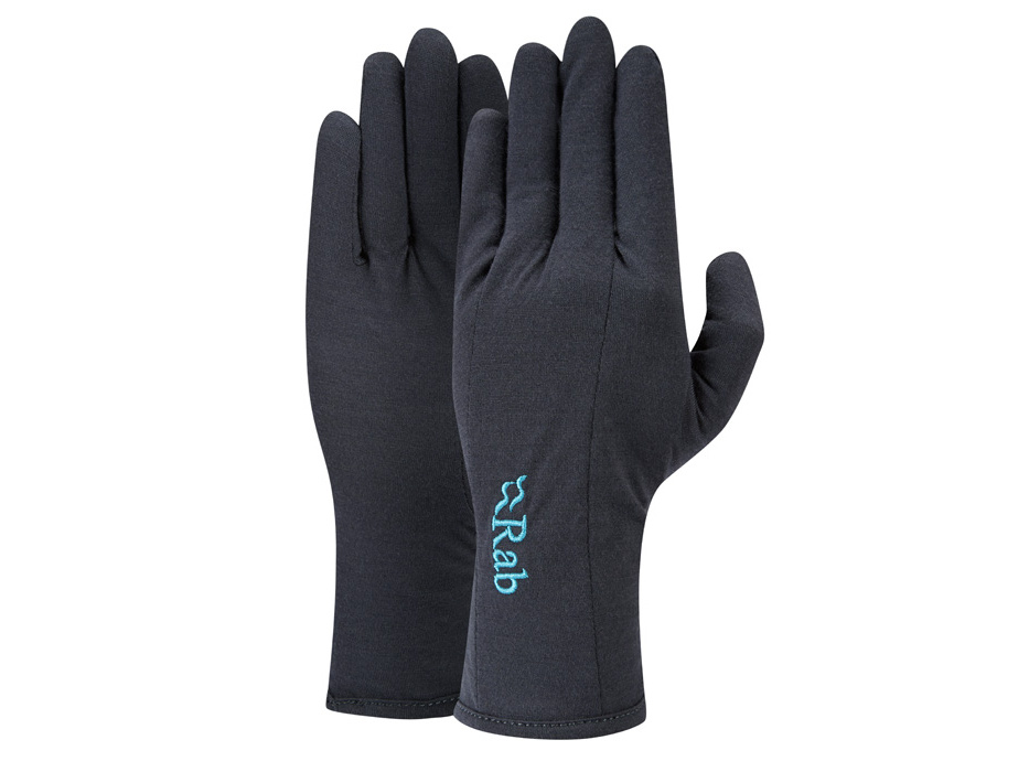 Rab Forge 160 Glove Women's ebony/EB M rukavice