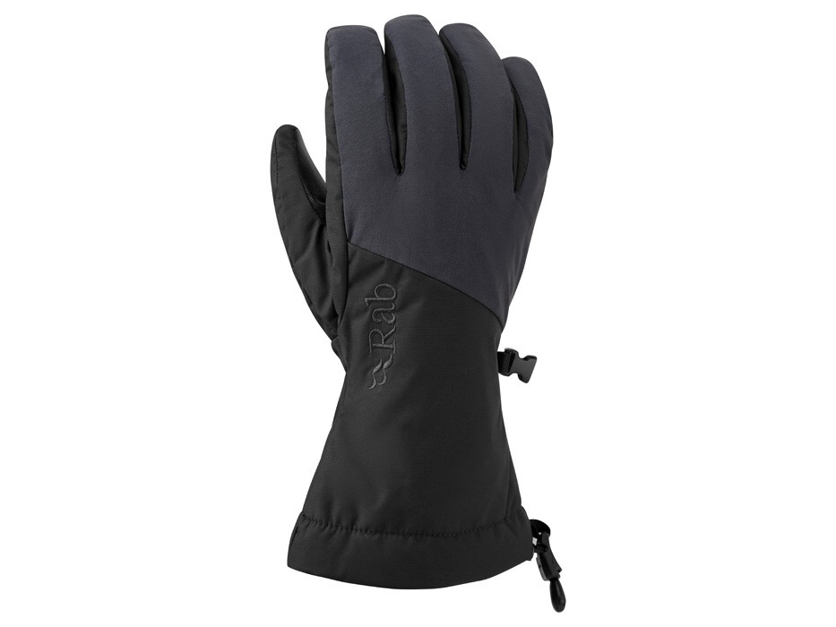 Rab Pinnacle GTX Glove black/BL L rukavice